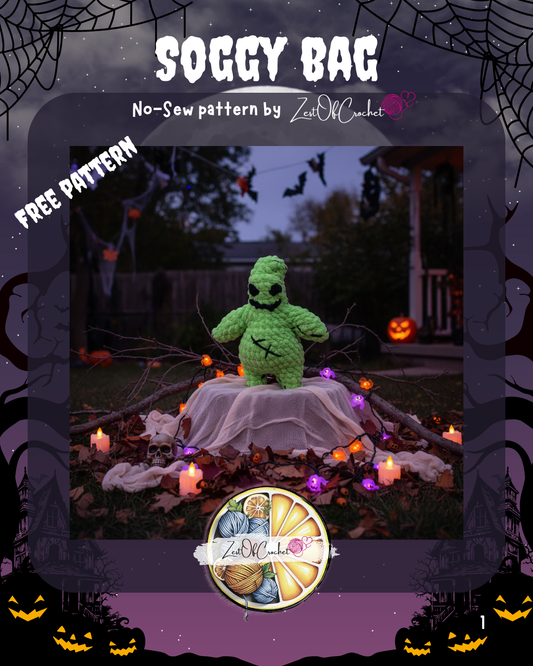 Soggy Bag - Free no-sew crochet pattern