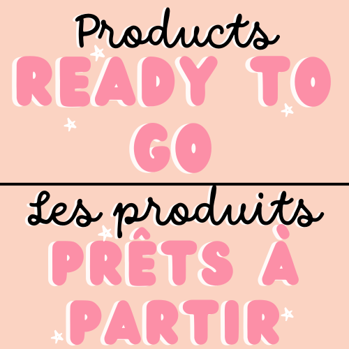 Les produits prêts à partir