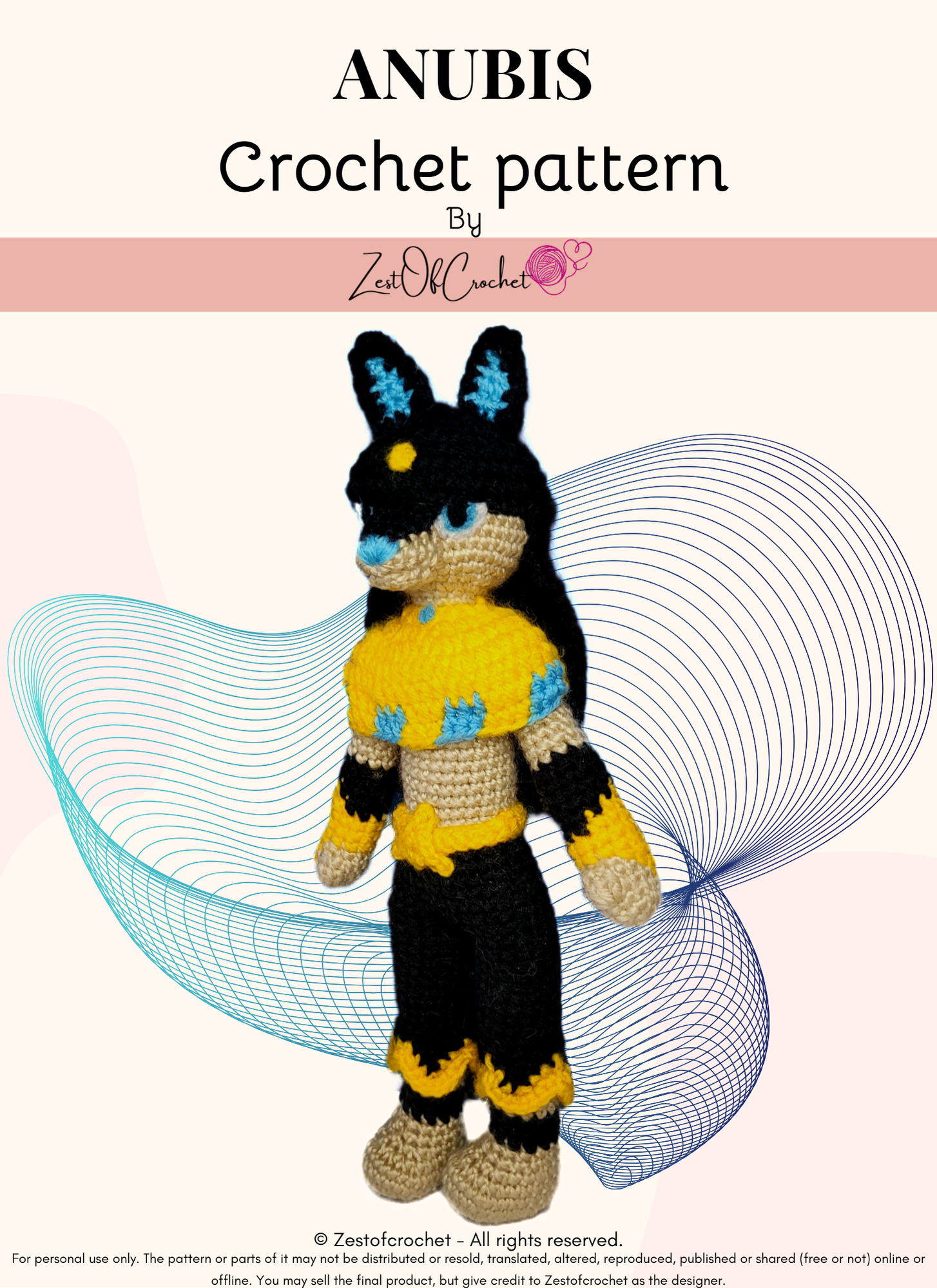 Anubis - crochet pattern